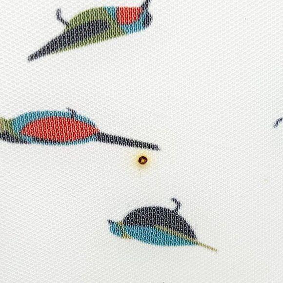 Marc Jacobs Rain Boots Tall Rubber White Multicolor Bird Print. Size 5.5 - Picture 13 of 16